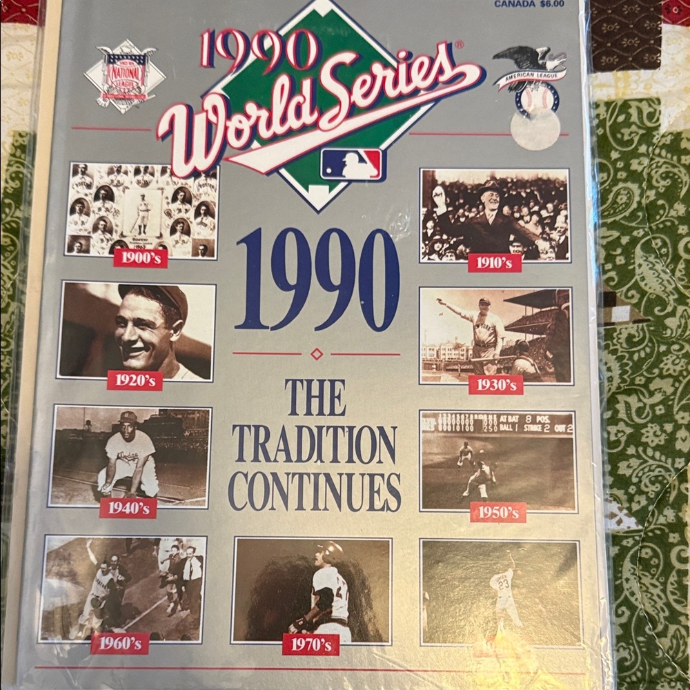 Vintage Baseball Program Collection - Picture 2 of 4
